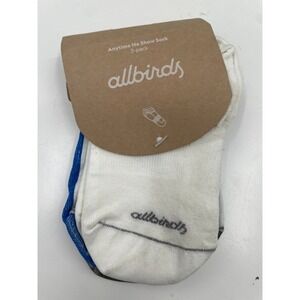 NWT Allbirds Unisex Anytime No Show Sock M 9-12/ W-11 Lightweight - Pack of 3